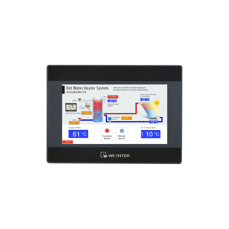 Weintek MT8072iP HMI mit 7"-TFT-Display